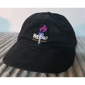 90s Vtg Mossimo Torch Sam Jung Cap Hat Snapback Skater Street Wear Embroidered